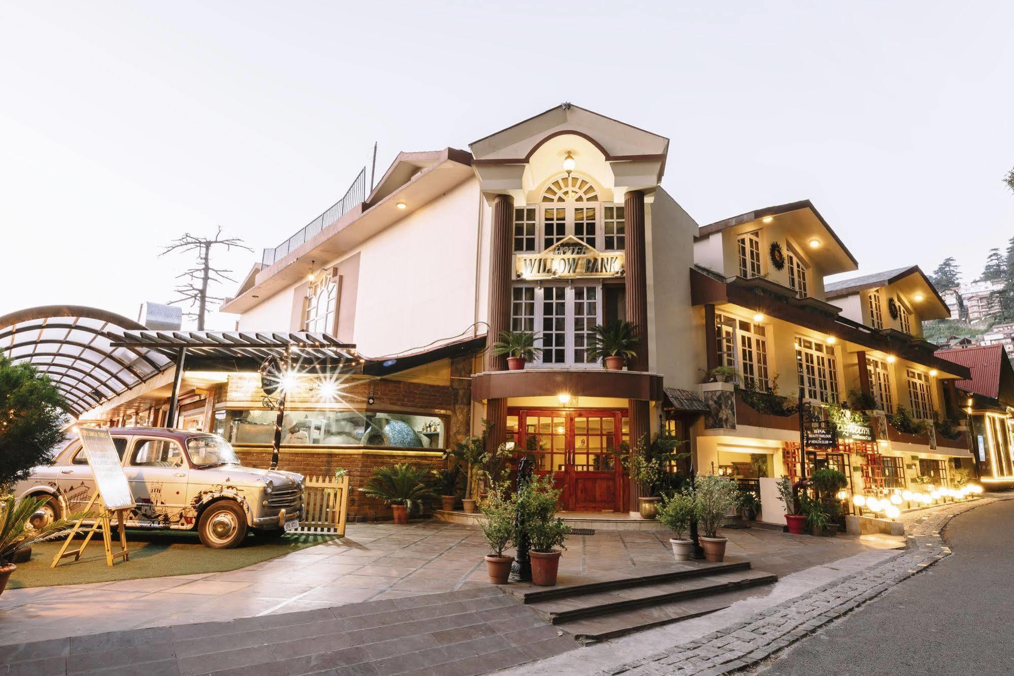 Hotel Willow Banks - Boutique 4 Star Hotel On The Mall Road Shimla Buitenkant foto